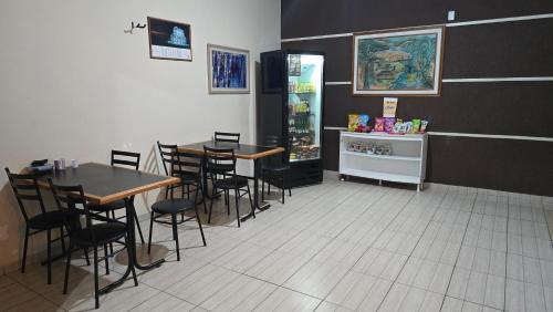 ห้องอาหาร, Hotel Embaixador de Curitiba in กูริติบา ซิตี้เซ็นเตอร์