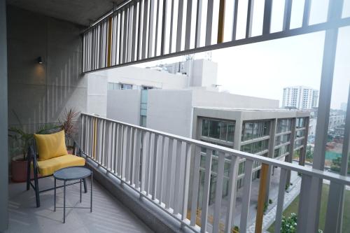 Balcony/terrace, The Centrum in Chhoti Vihar