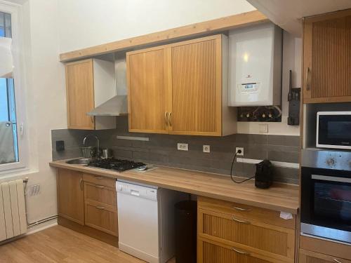 Kitchen, Studio confortable a Marseille - 25 m² - Proche centre-ville in L'Estaque