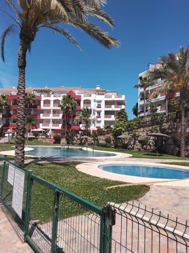 island of riviera golf beach mijas costa in ริเบียรา ซอล