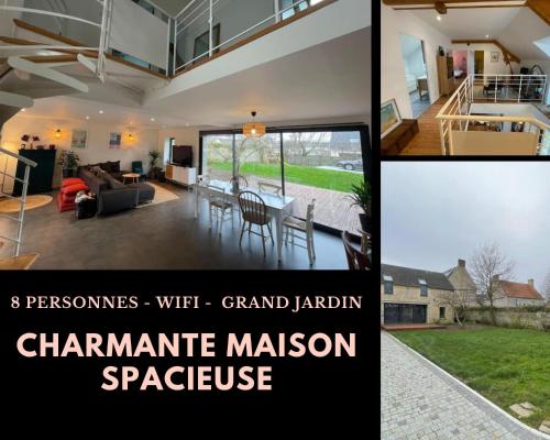 Alysse, Maison de campagne au calme avec jardin gîte à louer Norrey-en-Bessin