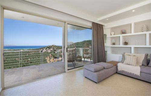 View, Freya's Royal Estate, Kissamos in Mithimna