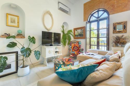 塞维利亚 Charming 2 Bedroom Boutique Triplex Apartment with Private Terrace at Seville City Center by OCityze 4星级 单人房 套房