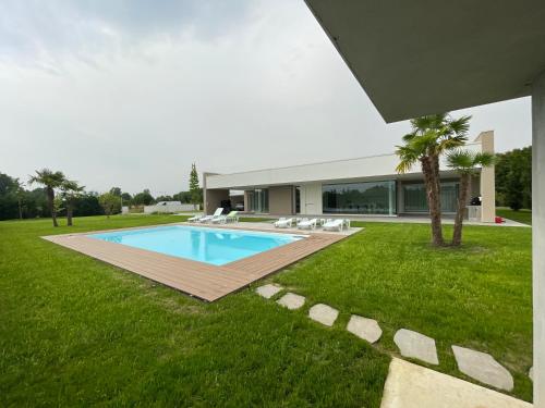 STIMAHome villa con piscina privata gîte à louer Camisano Vicentino