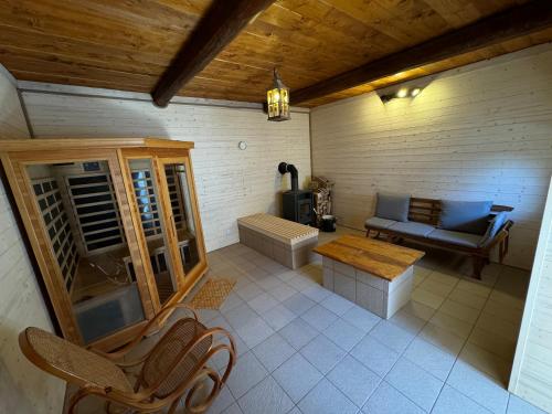 Sauna, Malý statek Hradečná (Maly statek Hradecna) in Bouzov