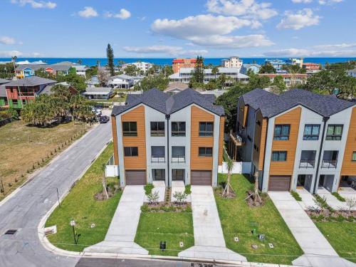 Modern Sunset Beach at Indian Rock Beach in Clearwater Beach, Vereinigte Staaten von Amerika
