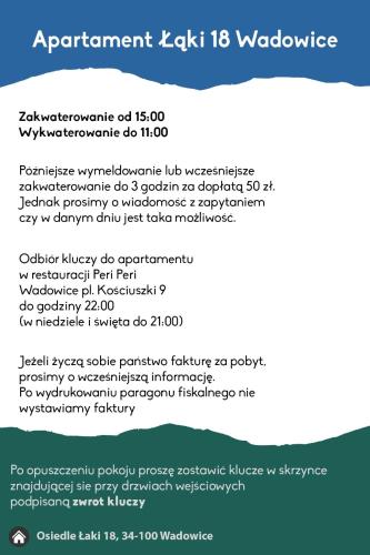 Apartament Łąki18
