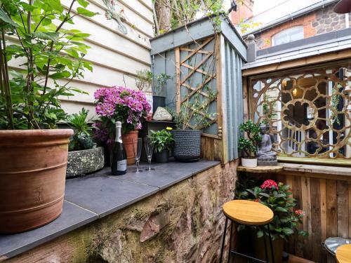 A szálláshely kívülről, Hardings cottage in Minehead