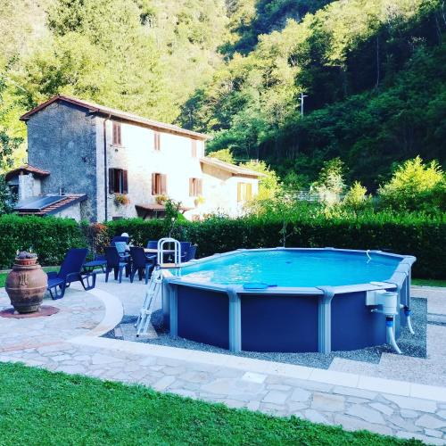 Viesnīcas āriene, Casa Vacanze IL BOSCACCIO "Casa Massimo" in Vergemoli
