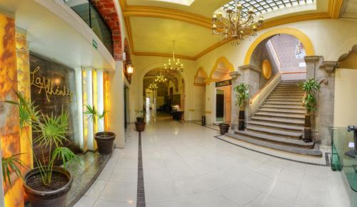 Hotel La Alhondiga in Puebla, Mexico
