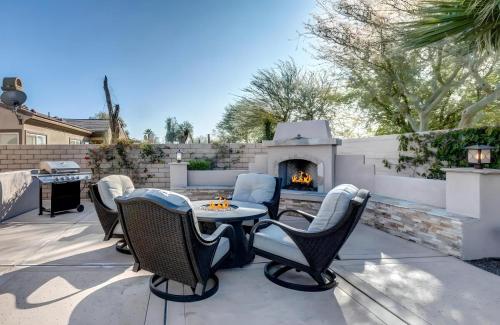 Lux Desert Oasis w saltwater pool near Coachella in Indio, USA