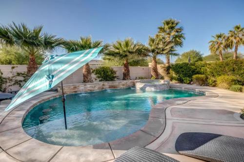 Lux Desert Oasis w saltwater pool near Coachella in Indio, USA