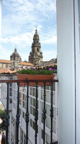 Kilátás, Libredon Rooms in Santiago De Compostela óváros