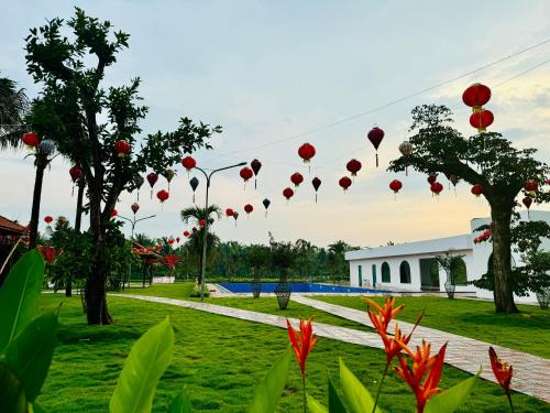 Khu Nghi Duong Sen Hong Town - 정원