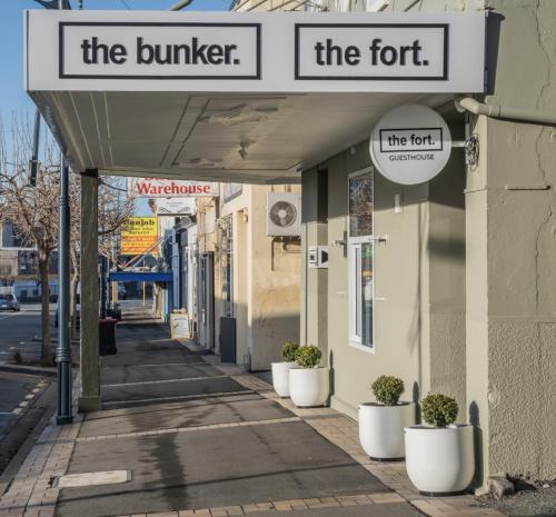 A szálláshely kívülről, The Fort Timaru in Timaru