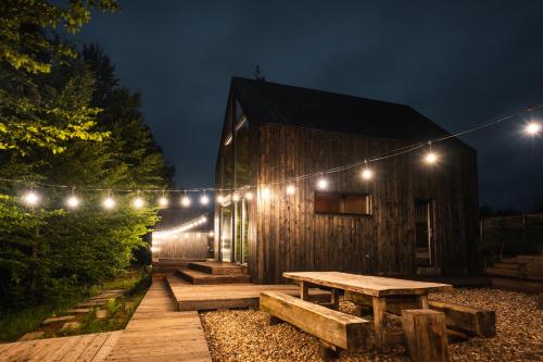 Iekārtas, Schody do wody Domek z linią brzegową Kaszuby sauna goraca balia (Schody do wody Domek z linia brzegowa Kaszuby sauna goraca balia) in Przywidz