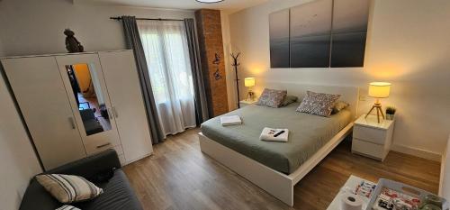 1 double bed