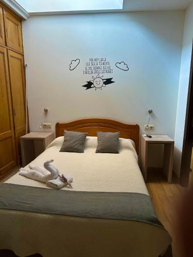1 double bed
