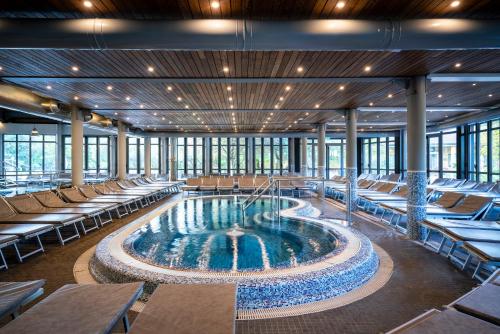 สระว่ายน้ำ, Hotel Petrarca Terme in มอนเตกรอตโต เตร์เม