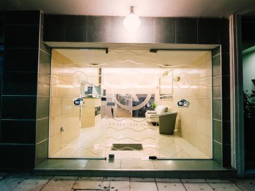 Bejárat, Hotel Atlanta in Pátra