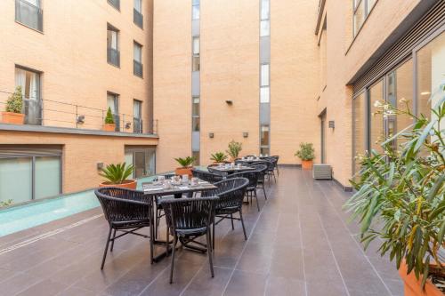 balkon/terras, Exe Tres Cantos in Tres Cantos