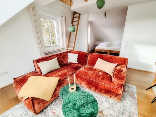 Maisonette-Wohnung mit See-& Bergblick, Sauna, Winterberg