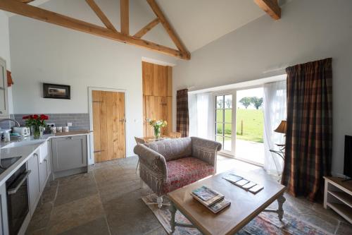 A szálláshely kívülről, The Bothy in Fowlis Wester