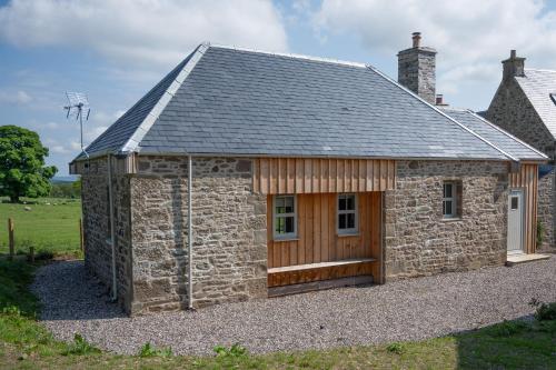 A szálláshely kívülről, The Bothy in Fowlis Wester