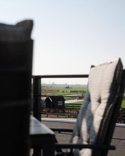 Kilátás, B&B Hartenlust kamer de Hooizolder in Bodegraven