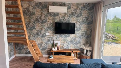 Közös társalgó / TV, Riwiera Strzelecka in Nowe Brzesko