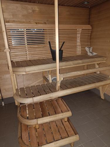 Sauna, Chalet Pellonranta 2 in Paranena