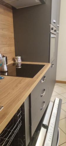 ห้องครัว, Doge apt near Venice, HFarm, Treviso, Sile River in กวาร์โต ดิ อัลติโน