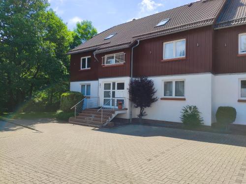 Unterkunft von außen, Ferienwohnung "Merle", Braunlage mit Sky in Braunlage