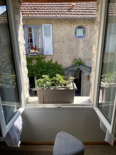 Maison bleue in Beynes (Ile-de-France)
