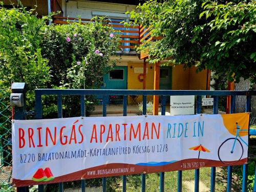 Apartment for Cyclists RIDE IN Balatonalmádi