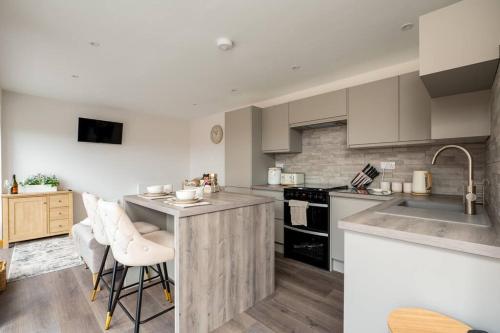 Elegant Barn Retreat with jacuzzi in North Somercotes