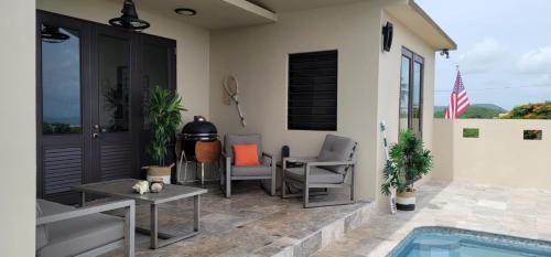 Erkély/terasz, Casa Aramana in Vieques