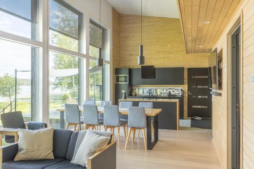 廚房, Villa Bläk (Villa Blak) in 阿拉武斯