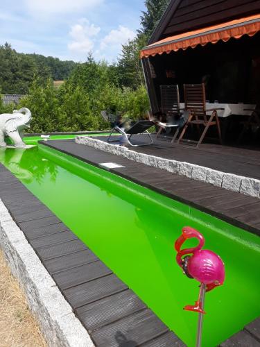 Swimming pool, Haus Tsavo in Wald-Michelbach