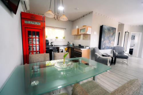 virtuve, Tiszatóhaus Apartman (Tiszatohaus Apartman) in Kiskore