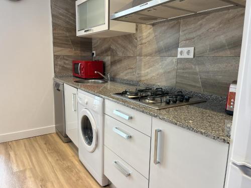 virtuve, Finca Vistalpas in Miengo