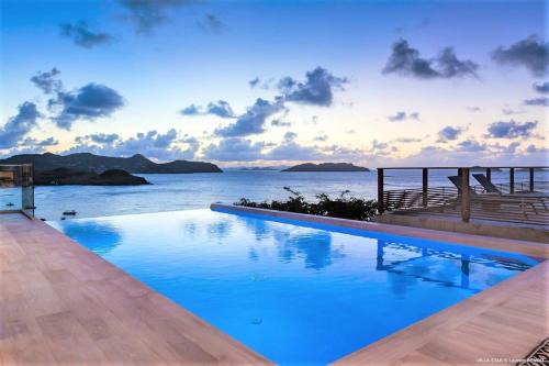 Shining Villa on the Heights of Camaruche - Location, gîte - Saint Barthelemy