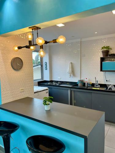 Apartamento pe na areia praia Tombo in Praia do Tombo