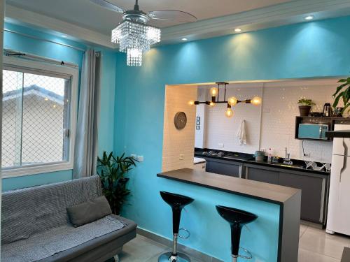 Apartamento pe na areia praia Tombo in Praia do Tombo