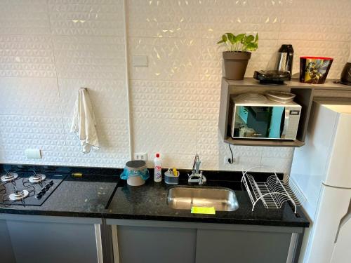 Apartamento pe na areia praia Tombo near Churrascaria Yedo