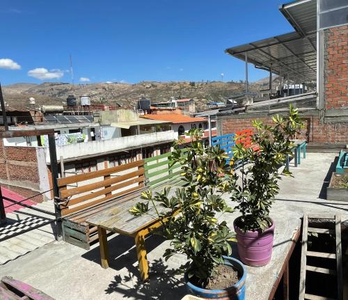 Balkon/terasa, Big Mountain Hostel in Huaraz