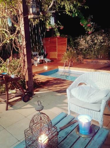 Super nice villa with pool 10 min from Natania – khách sạn tại Kfar Yona