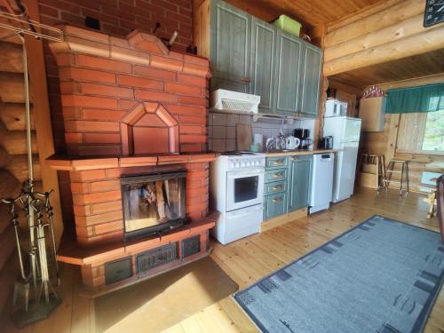 廚房, Kalliorinteen Mökit Havupirtti (Kalliorinteen Mokit Havupirtti) in 托伊薩