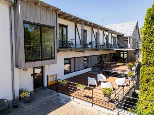 Balcony/terrace, Hotel NOSPA in Kuressaare
