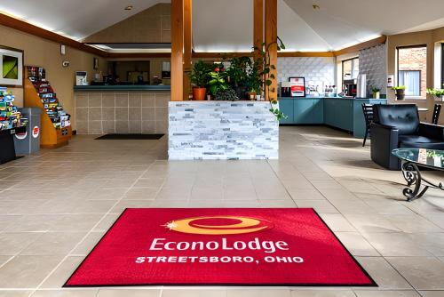 大堂, 伊克諾旅館-克利夫蘭東南-肯特 (Econo Lodge Cleveland Southeast - Kent) in 斯崔特斯柏羅